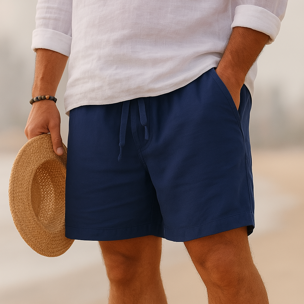 Herren Linen Shorts