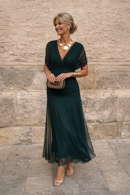Marlow V-Neck Maxi Dress