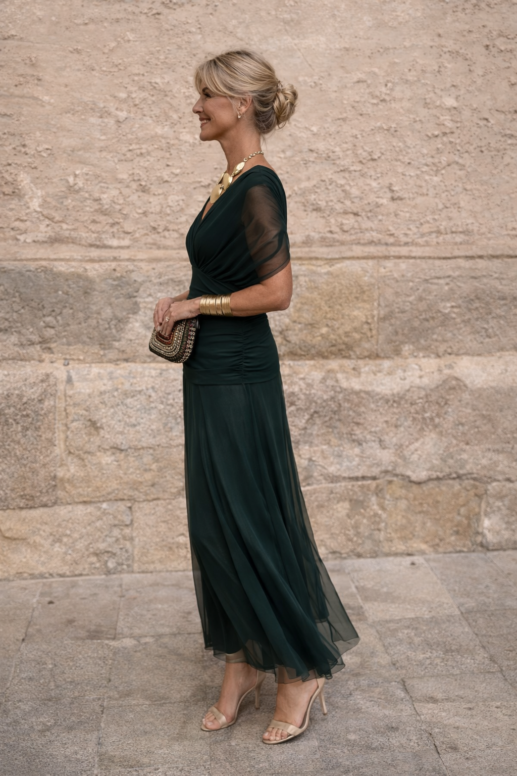 Marlow V-Neck Maxi Dress