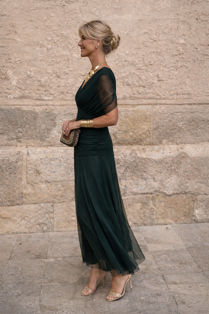 Marlow V-Neck Maxi Dress