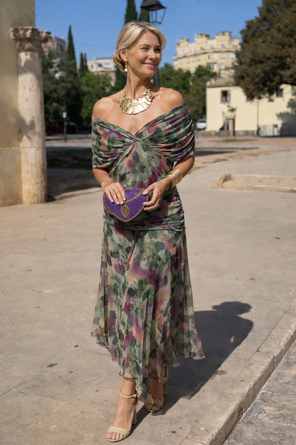 Marlow V-Neck Maxi Dress