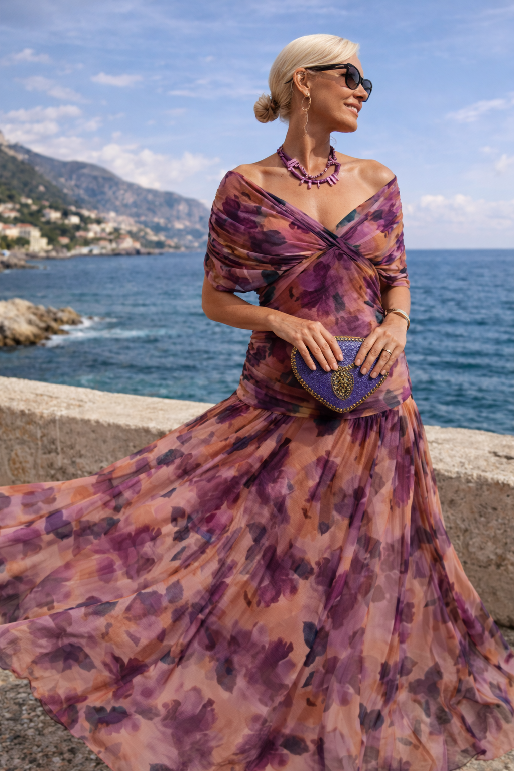 Marlow V-Neck Maxi Dress