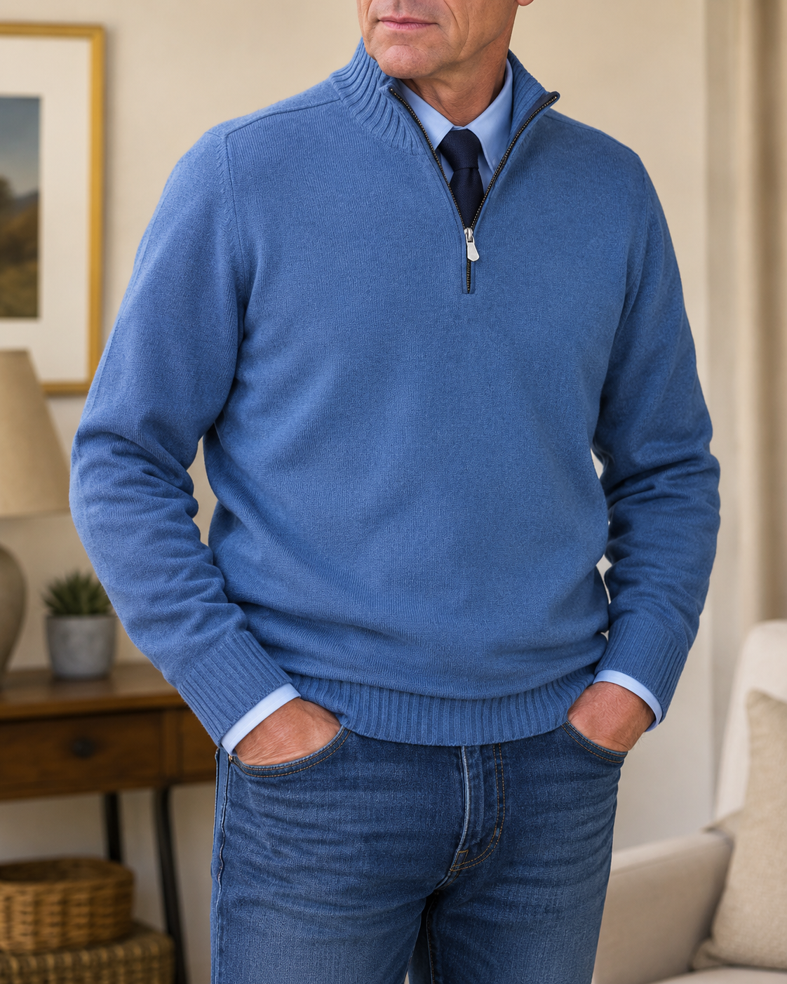 Brentford Quarter-Zip Jumper