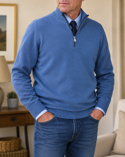 Brentford Quarter-Zip Jumper