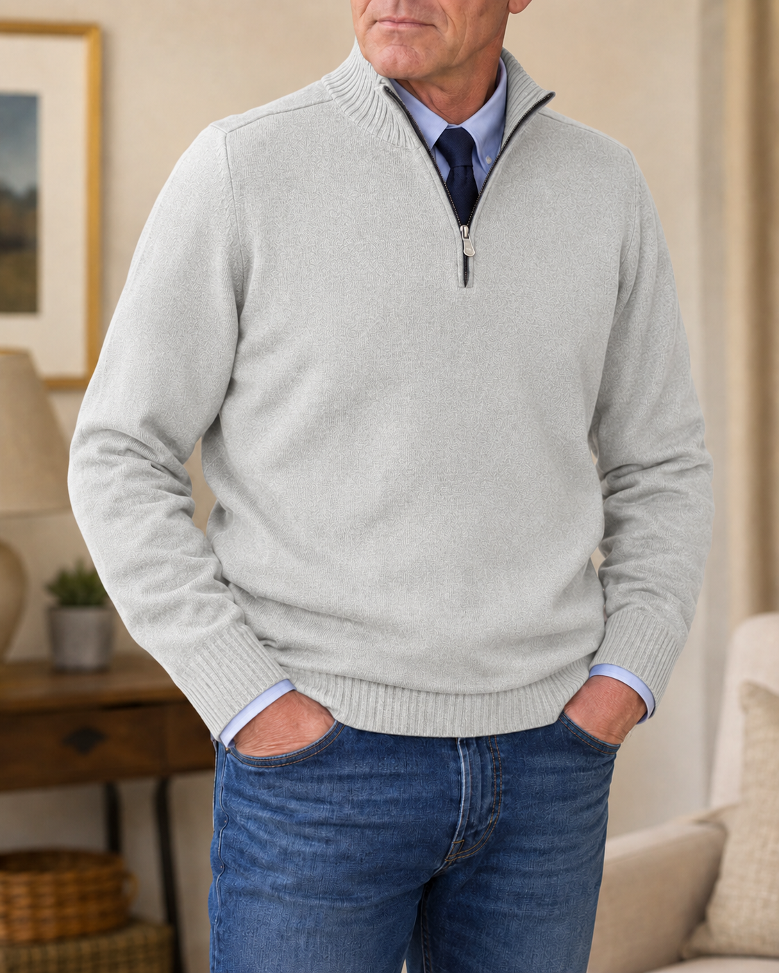 Brentford Quarter-Zip Jumper