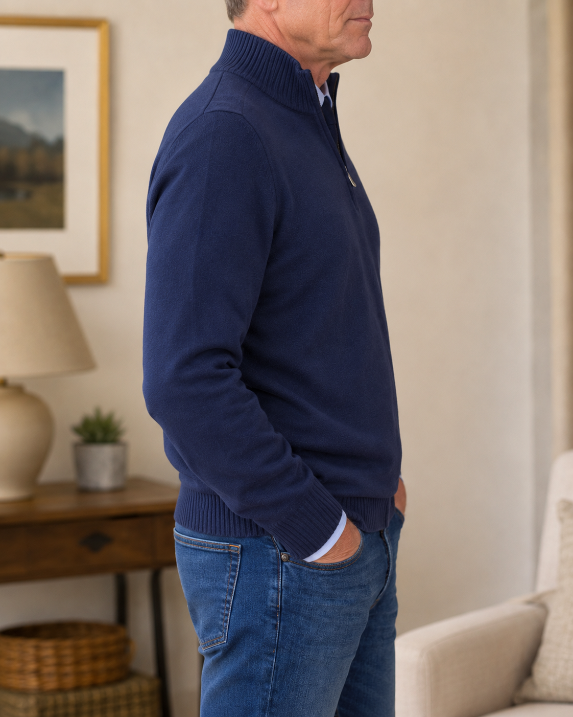 Brentford Quarter-Zip Jumper
