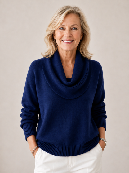 Elmsworth Cowl-Neck Jumper