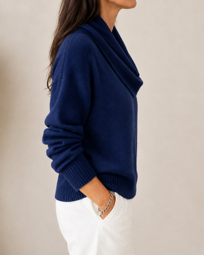 Elmsworth Cowl-Neck Jumper