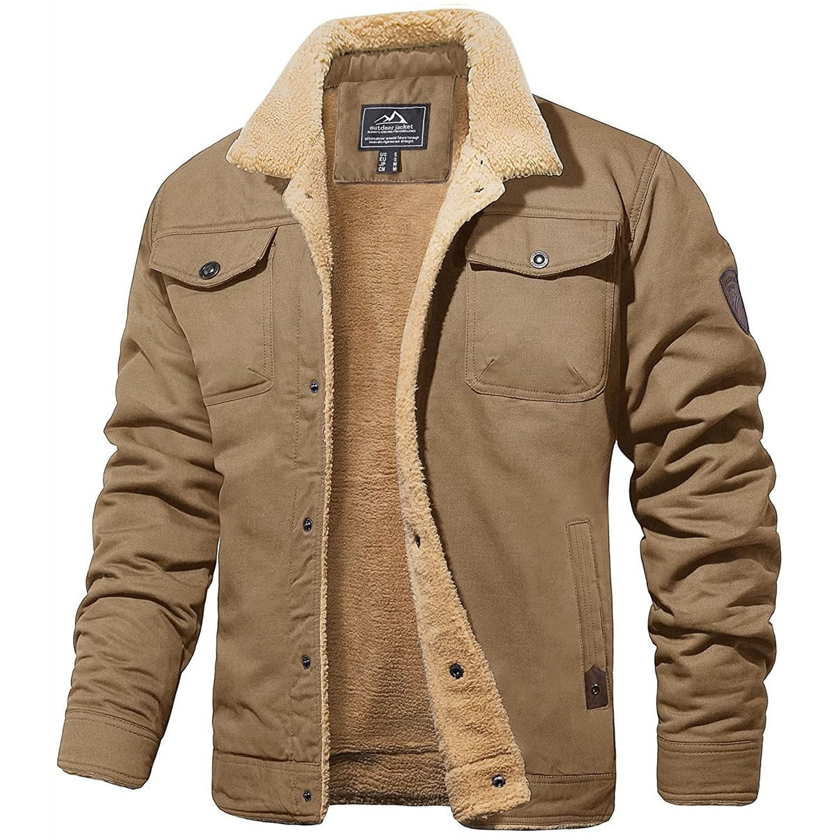 Casey | Fleece Bomber Jacket - Riviera London