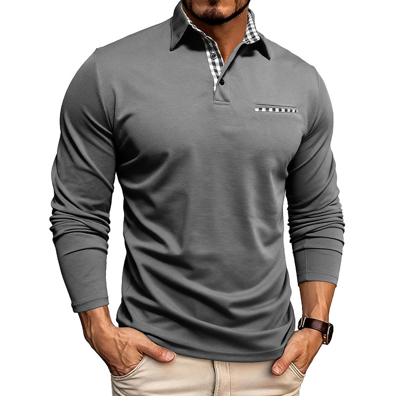 William Long Sleeve Polo