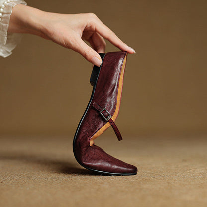 Odette Leather Mules