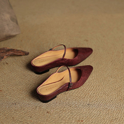 Odette Leather Mules