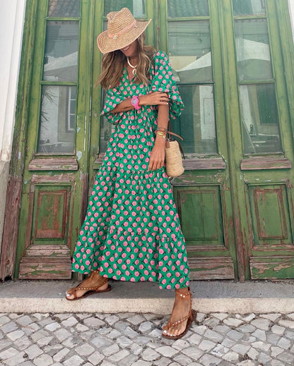 Elowen Boho Maxi Dress