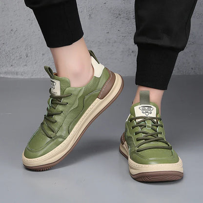 Nobile Leather Trainers