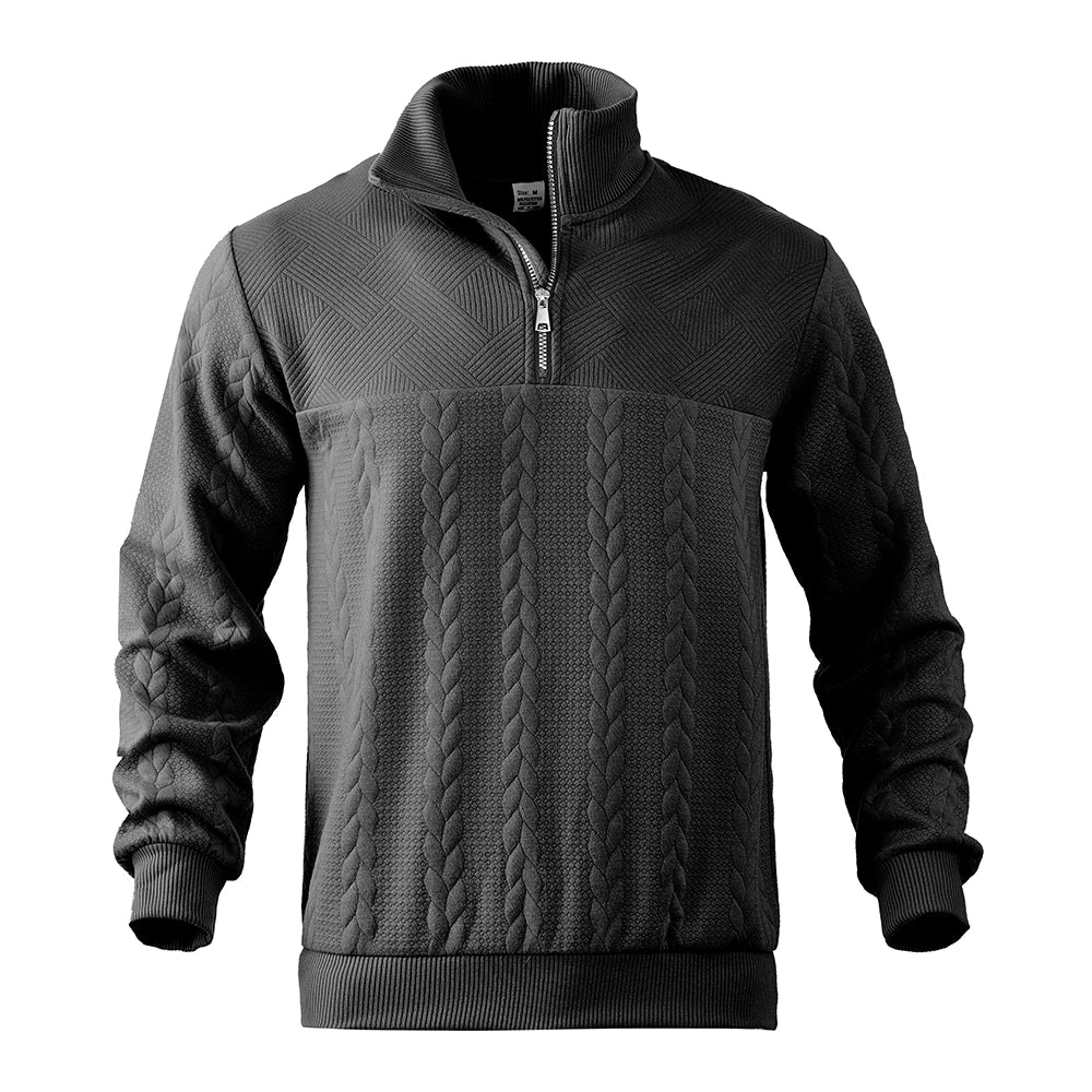 Henry | Premium Quarter Zip Sweatshirt - Riviera London