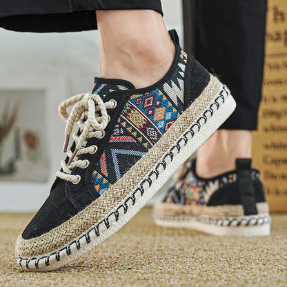 Riviera Boheme Canvas Shoe - Riviera London