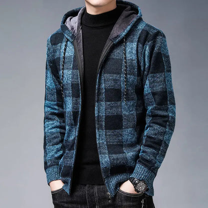 London Luxe Plaid Hoodie