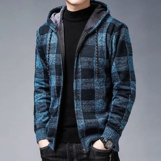 London Luxe Plaid Hoodie
