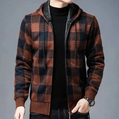 London Luxe Plaid Hoodie