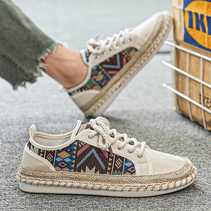 Riviera Boheme Canvas Shoe - Riviera London