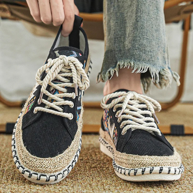 Riviera Boheme Canvas Shoe - Riviera London