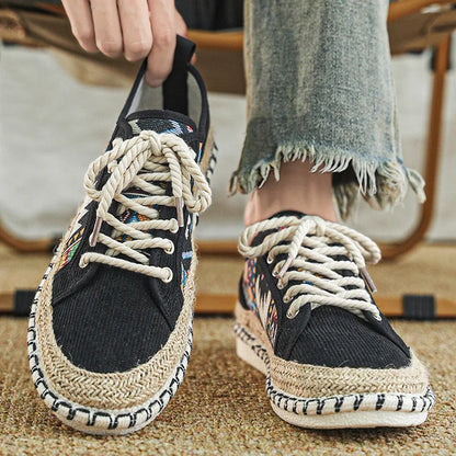 Riviera Boheme Canvas Shoe - Riviera London