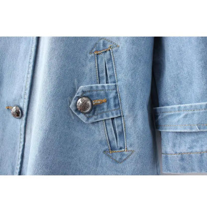 Everyday Denim Cape Coat - Riviera London