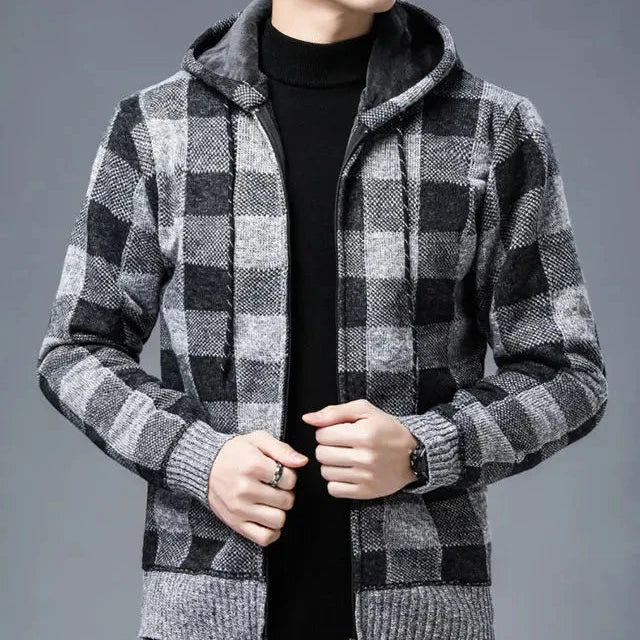 London Luxe Plaid Hoodie