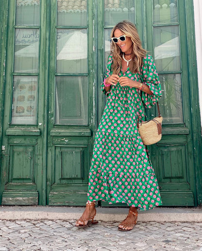 Elowen Boho Maxi Dress