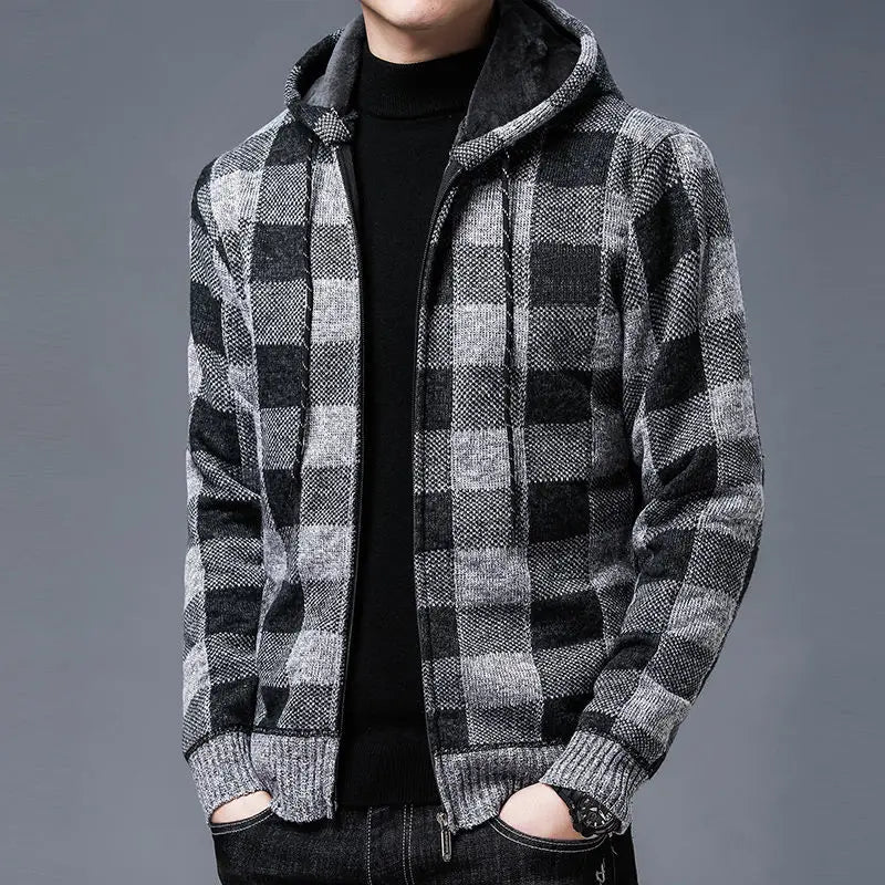London Luxe Plaid Hoodie