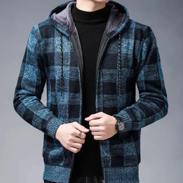 London Luxe Plaid Hoodie