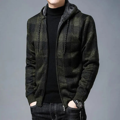 London Luxe Plaid Hoodie
