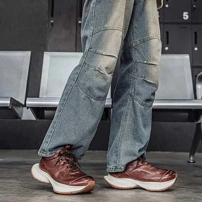 Alverton Leather Trainers