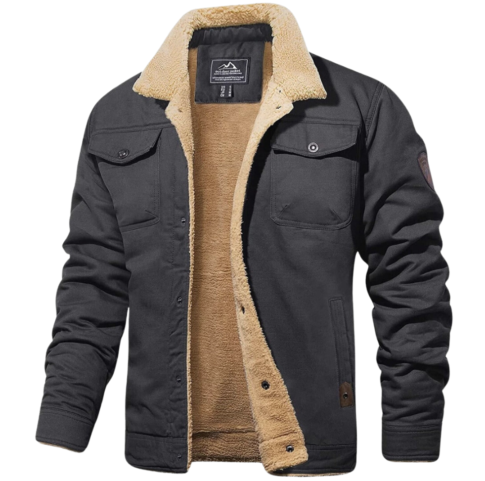 Casey | Fleece Bomber Jacket - Riviera London