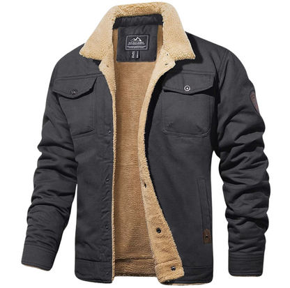 Casey | Fleece Bomber Jacket - Riviera London