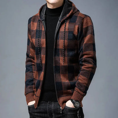 London Luxe Plaid Hoodie