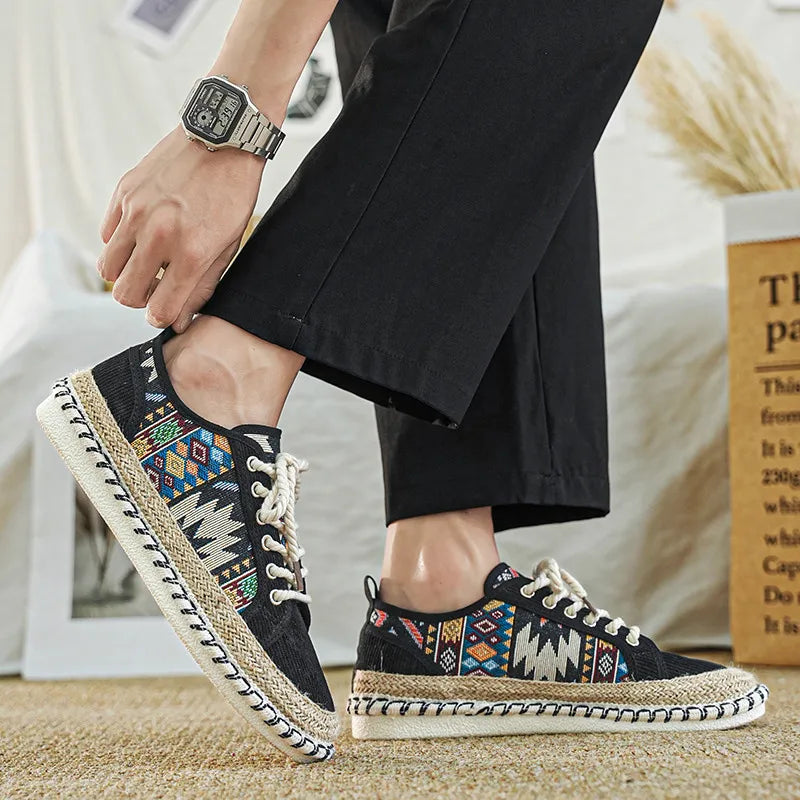 Riviera Boheme Canvas Shoe - Riviera London