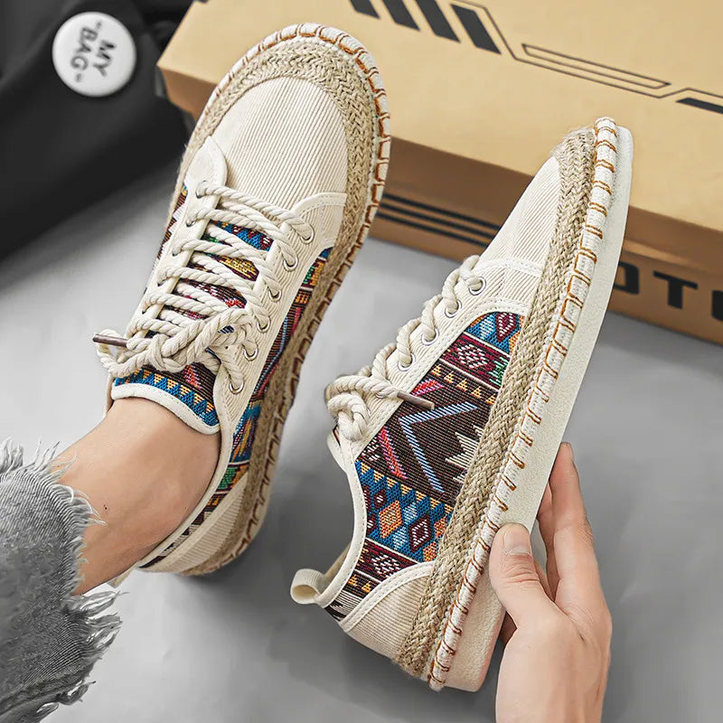 Riviera Boheme Canvas Shoe - Riviera London