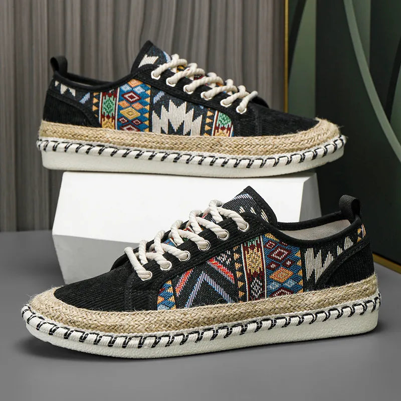 Riviera Boheme Canvas Shoe - Riviera London