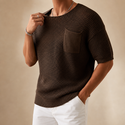 Loxley Open-Knit Tee