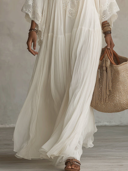 Indara V-Neck Maxi Dress