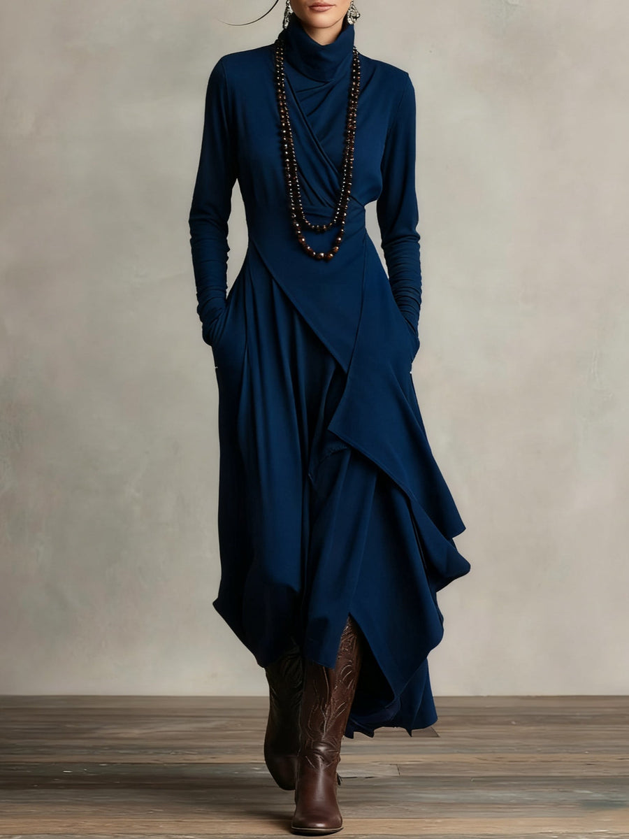 Patrizia Asymmetric Maxi Dress