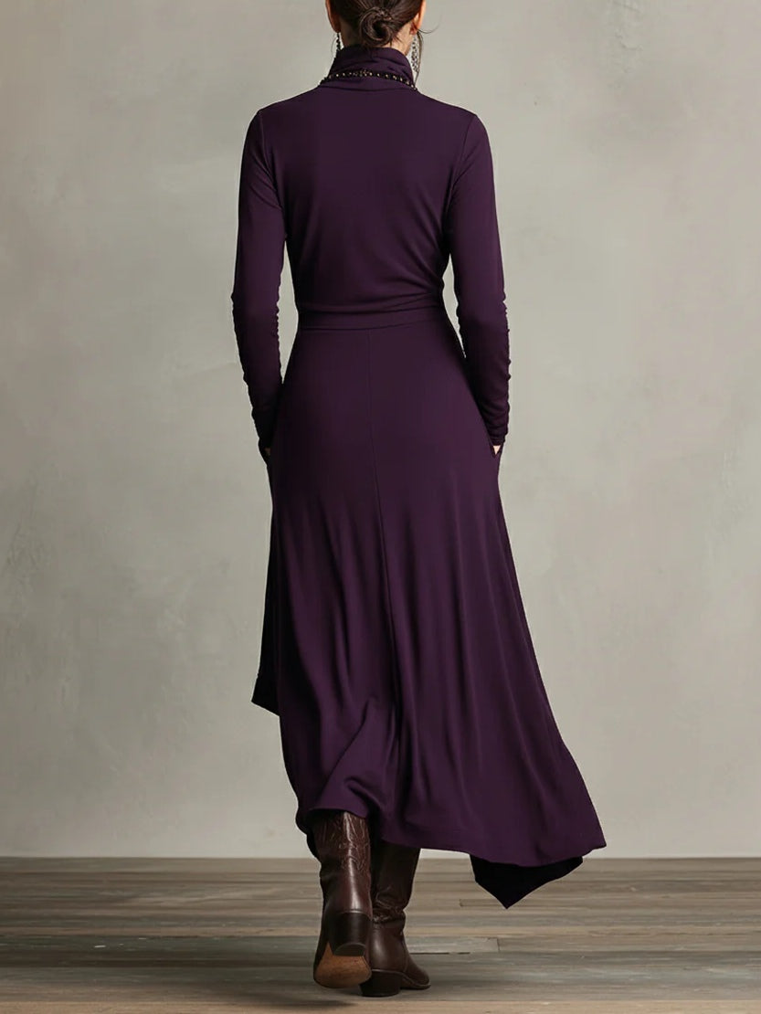 Patrizia Asymmetric Maxi Dress