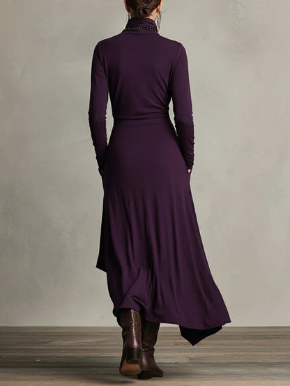Patrizia Asymmetric Maxi Dress