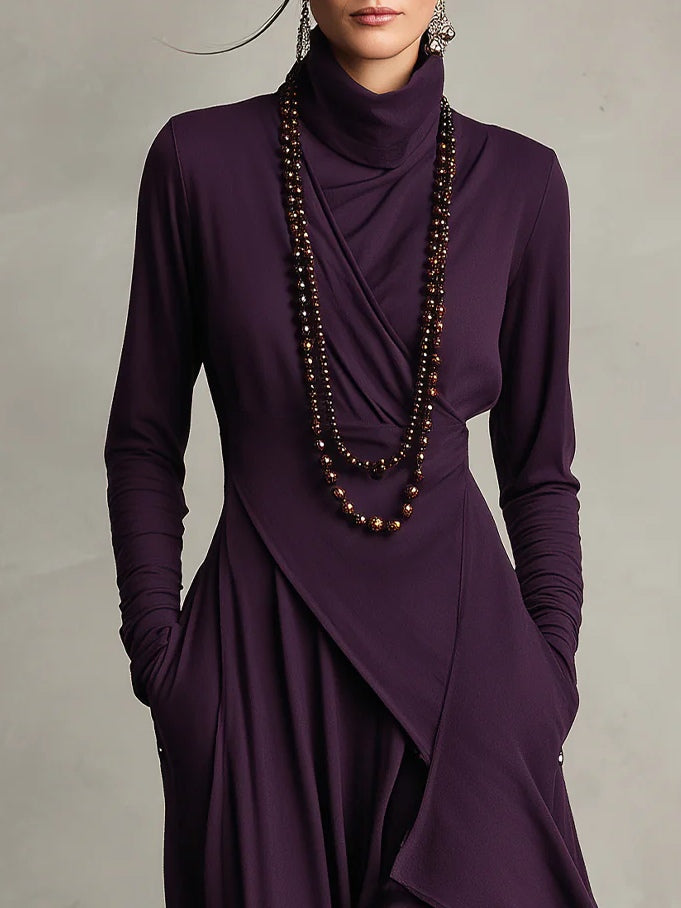 Patrizia Asymmetric Maxi Dress