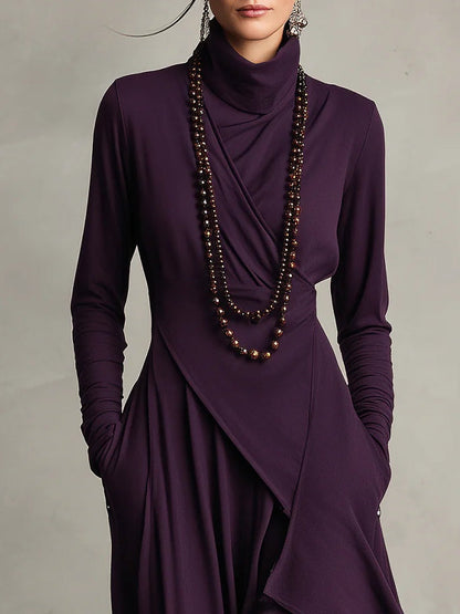 Patrizia Asymmetric Maxi Dress