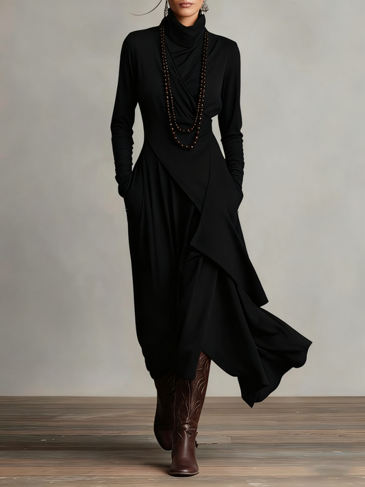 Patrizia Asymmetric Maxi Dress