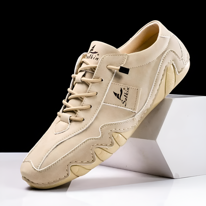 Larkin Leather Trainer