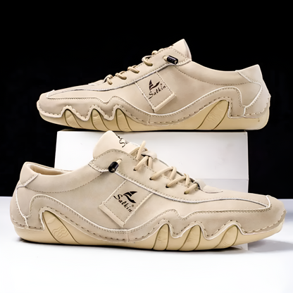 Larkin Leather Trainer