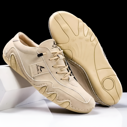 Larkin Leather Trainer